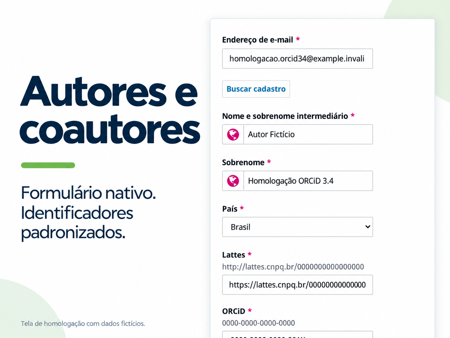 Plugin Lattes e ORCID para OJS - imagem 2
